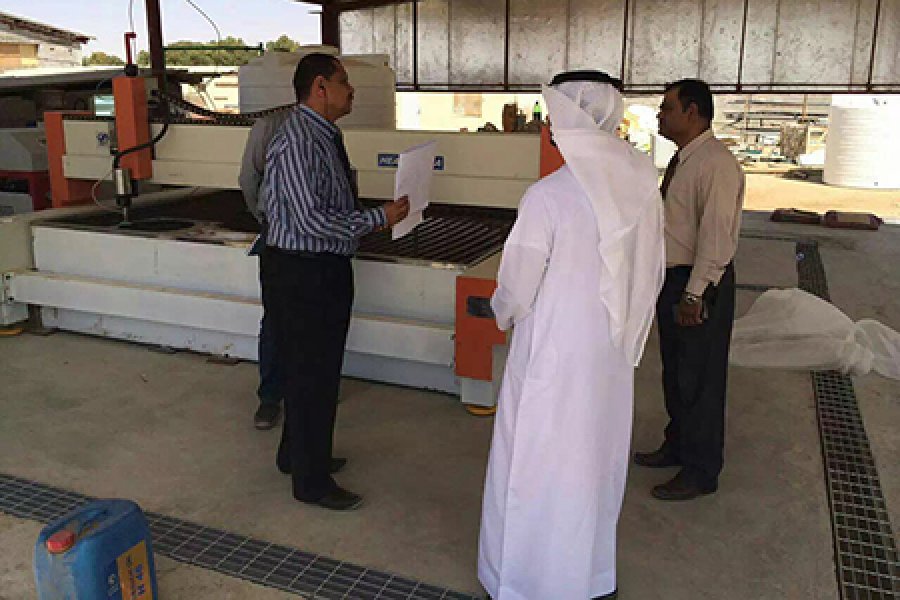 Al Ain UAE New project and all the machines supplied