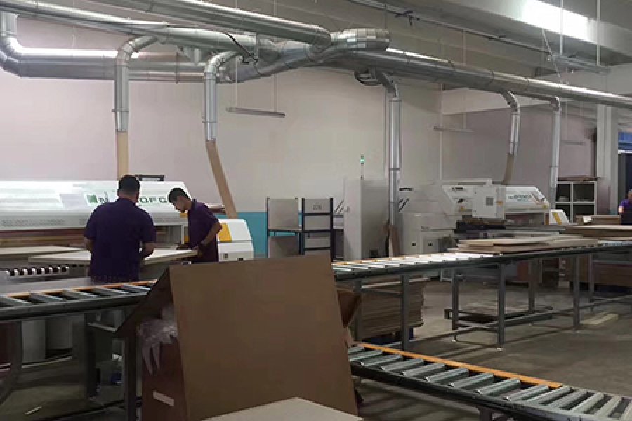 Brand New Full Automatic MDF And Melamine Board Production Line