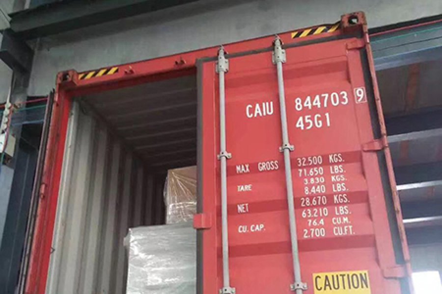 Two container CNC router 1313 size send to Canada.