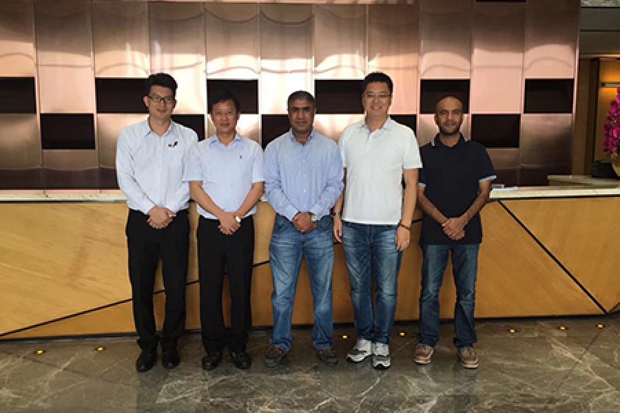 Welcome distributor and good friend Mr. IBRAHIM and AQIL visited our factory and Manufacturing base.