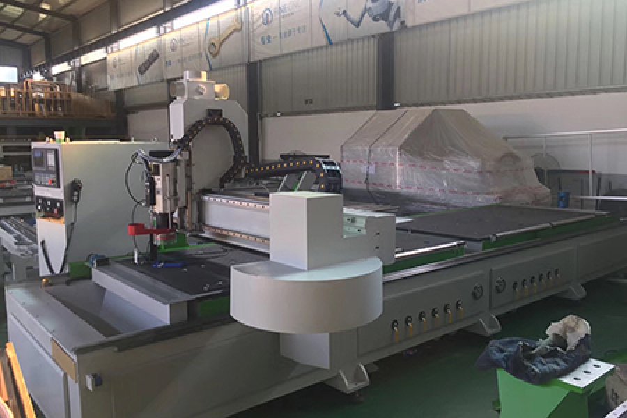 ATC CNC, Glue Spreader, Veneer Splicer, Sanders Deliver to Pakistan Dealer