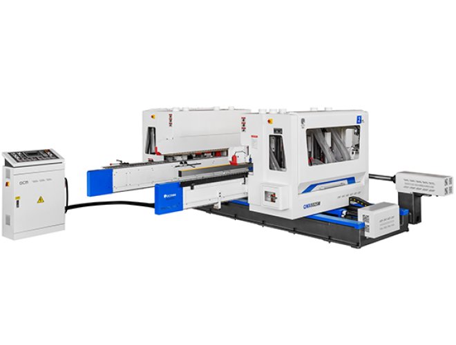 TENONING MACHINE QMX8025M 8 SPINDLES CNC DOUBLE END