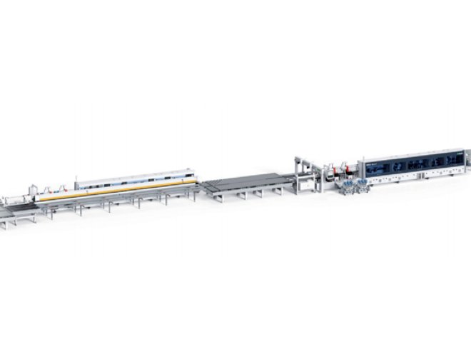 INTELLIGENT SINGLE SIDED EDGE BANDING MACHINE LINE