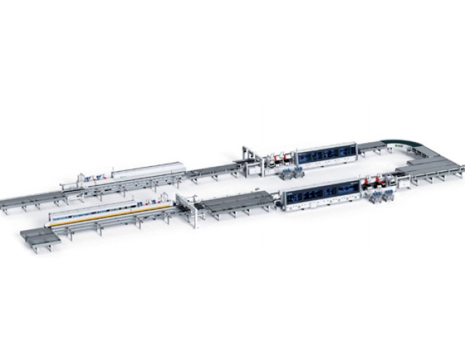 INTELLIGENT SINGLE SIDED EDGE BANDING MACHINE LINE