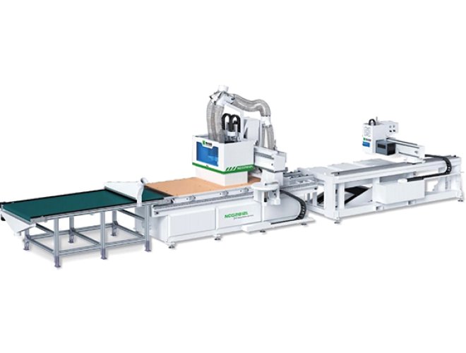 CNC NESTING MACHINE WITH AL+UL NCG2812L