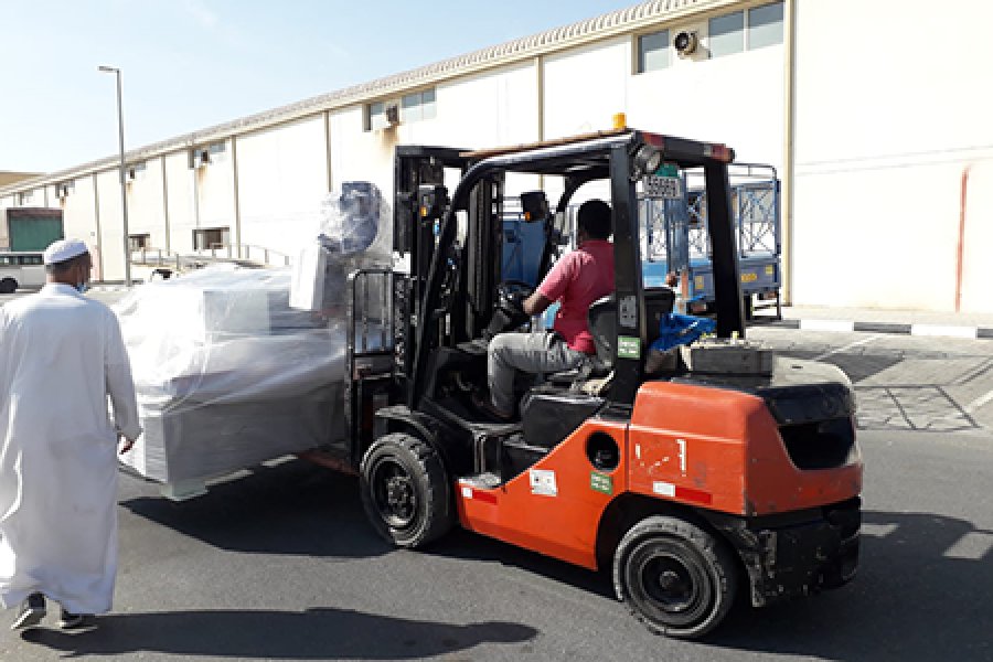CNC ROUTER DELIVERED TO UAE CLIENT TODAY