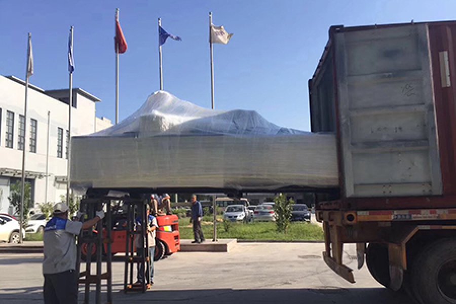 Fiber laser cutting machine 2060/3000W delivered.