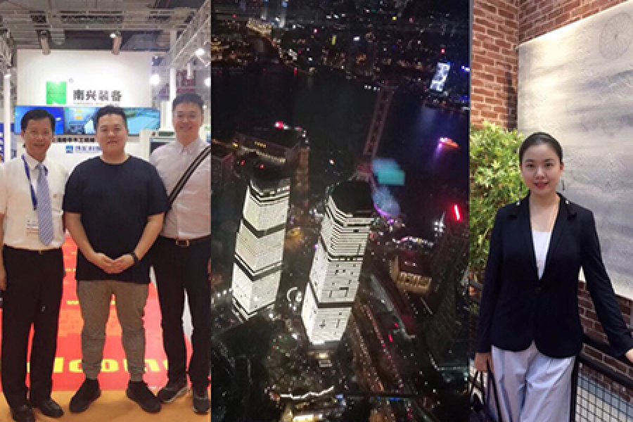 Welcome our Indonesia agents to Shanghai exhibitors and visit us, friendship forever.