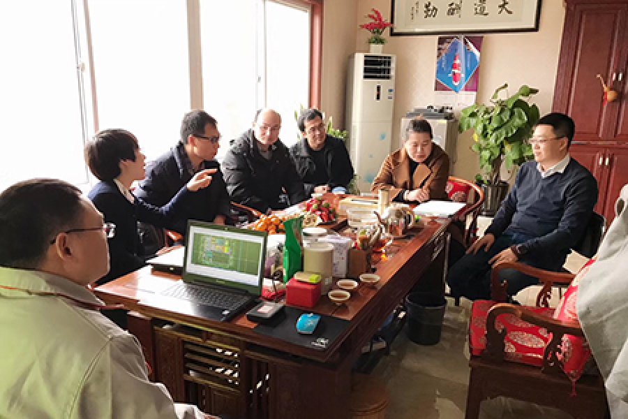 Welcome the delegation from Belgium for visiting our factory and discussing the turn key projects issues.