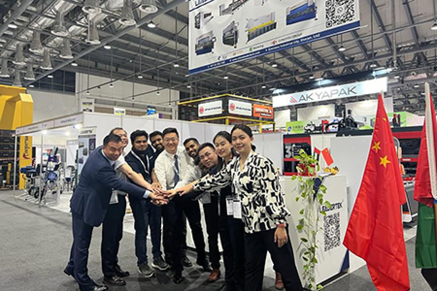Leadermac Team On Steelfab Exhibition 2024