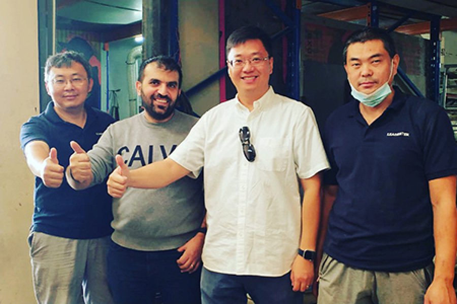 LEADERTEK after sales team make a great support and services to our client in UAE, Oman, KSA… 