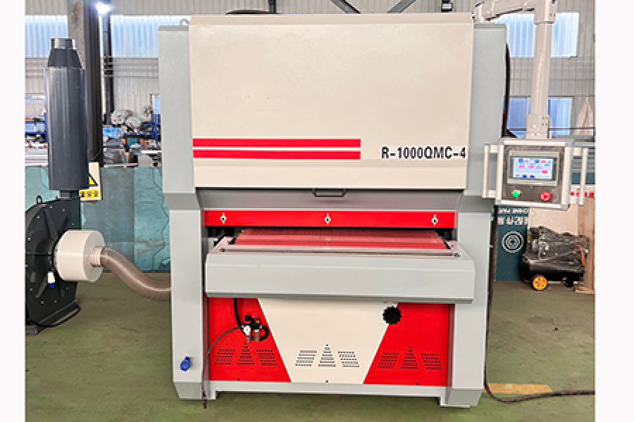 Metal sheet sanding and polishing machine 1000mm ready for delivery to our client from  UAE